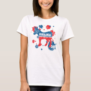 オバマのペンキ Tシャツ