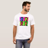 オバマのポートレート Tシャツ (正面フル)