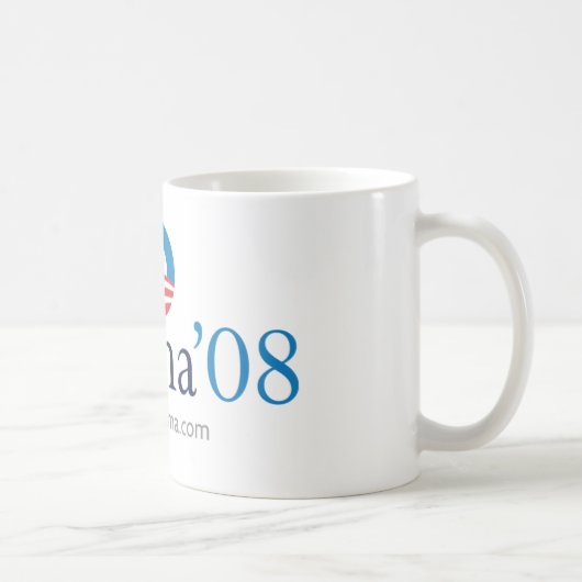 オバマのマグ コーヒーマグカップ (右)