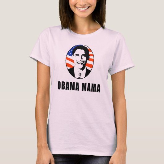 オバマのママ Tシャツ (正面)