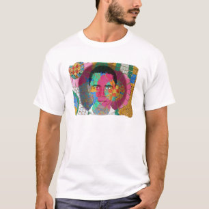 オバマのモザイク・タイルの女性のワイシャツ Tシャツ