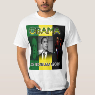 オバマのレゲエのジャマイカ色のワイシャツ Tシャツ