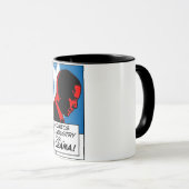 オバマの信号器のマグのための漫画の企業 マグカップ (正面右)