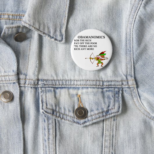 オバマの共和党の保守的な反冗談 缶バッジ (インサイチュ)