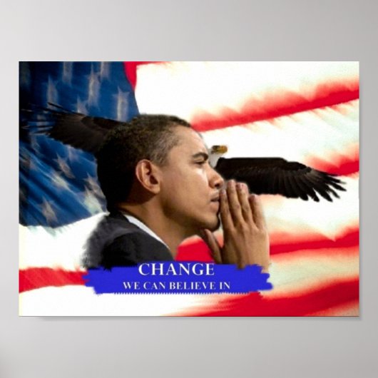オバマの変化 ポスター (正面)