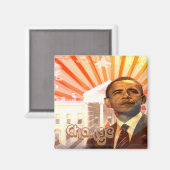 オバマの変化 マグネット (正面/裏面)