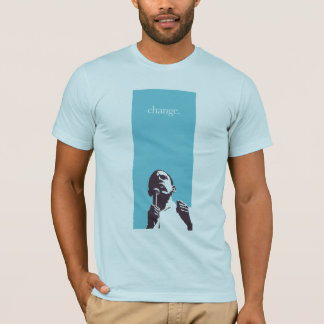 オバマの変更 Tシャツ