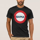 オバマの大きいティー-赤、白及び青 Tシャツ (正面)