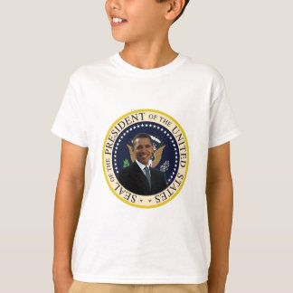 オバマの大統領のなシール Tシャツ