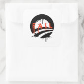 オバマの失敗 スクエアシール (バッグ)