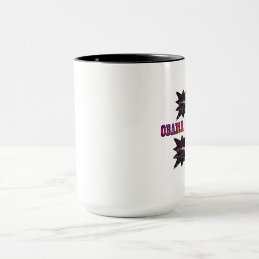 オバマの女性の 信号器のマグ マグカップ (中央)