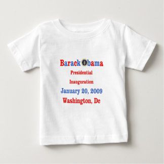 オバマの就任式の記念品のコレクター ベビーTシャツ