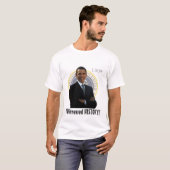 オバマの就任式私は歴史を目撃しました! Tシャツ (正面フル)