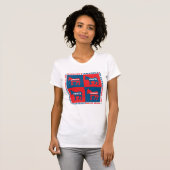 オバマの就任式 Tシャツ (正面フル)
