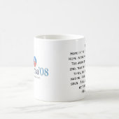 オバマの希望 コーヒーマグカップ (中央)