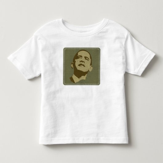 オバマの幼児のTシャツ トドラーTシャツ (正面)