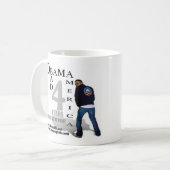 オバマの悪い状態! コーヒーカップ (正面左)