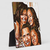 オバマの愛_ フォトプラーク (側面)