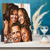 オバマの愛_ フォトプラーク (側面)