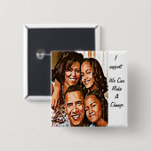 オバマの愛_ 缶バッジ (正面&裏面)