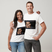 オバマの感動的な引用文 Tシャツ (ユニセックス)