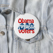 オバマの投票者 缶バッジ (インサイチュ)
