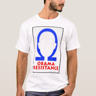 オバマの抵抗のTシャツ Tシャツ