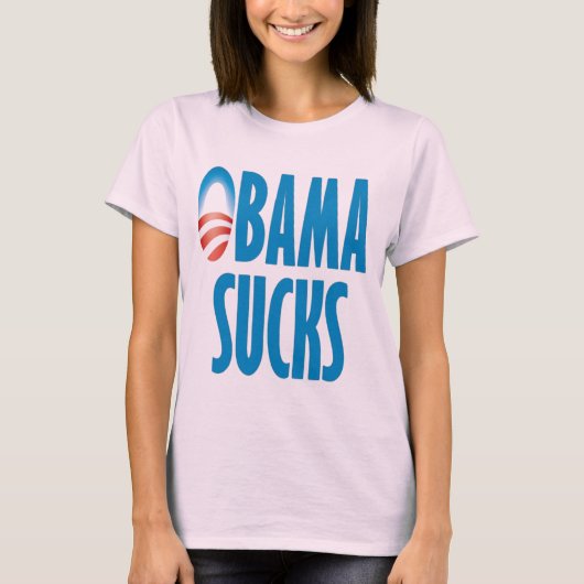 オバマの最低 Tシャツ (正面)