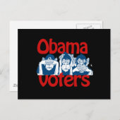 オバマの有権者 ポストカード (正面/裏面)