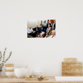 オバマの状況の部屋の写真ビンが殺された ポスター (キッチン)