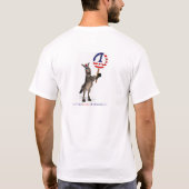 オバマの男性タンクトップ Tシャツ (裏面)