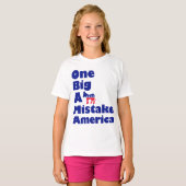 オバマの略称のティー Tシャツ (正面フル)