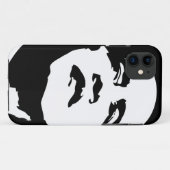 オバマの白黒2012年のiPhone 5の場合 Case-Mate iPhoneケース (裏面(横))