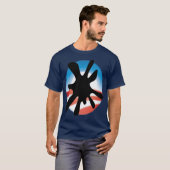 オバマの石油流出の災害 Tシャツ (正面フル)