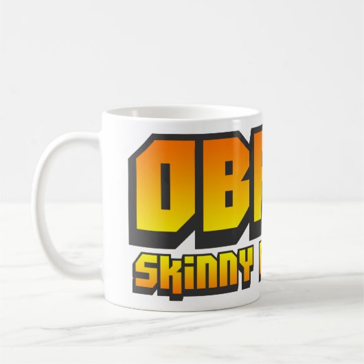 オバマの細くしかし堅いマグ コーヒーマグカップ (左)