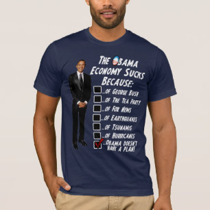 オバマの経済の最低 Tシャツ