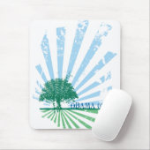 オバマの緑 マウスパッド (マウス)