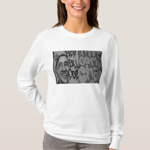 オバマの落書きの芸術 Tシャツ