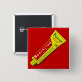 オバマの軟膏 缶バッジ (正面&裏面)