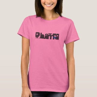 オバマの長袖のティー(ピンク) Tシャツ