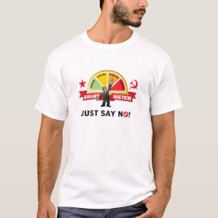 オバマの頭が切れるなメートルは共産主義です Tシャツ
