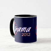 オバマの2012年のコーヒー マグカップ (正面左)