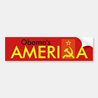 オバマのAmeriKa バンパーステッカー