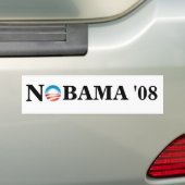 オバマのBAMAの欺瞞-カスタマイズ- C… -カスタマイズ バンパーステッカー (車上)