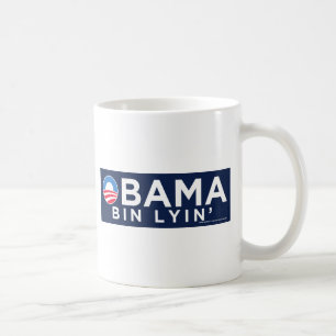 オバマのbin Lyin コーヒーマグカップ