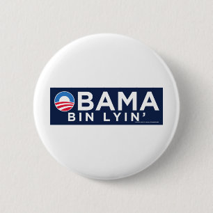 オバマのbin Lyin 缶バッジ