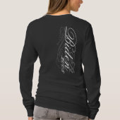 オバマのlongsleeveのTシャツ Tシャツ (裏面)