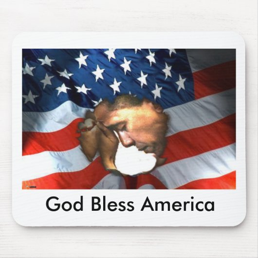 オバマのmousepad マウスパッド (正面)