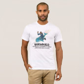 オバマのTシャツのためのNarwhals Tシャツ (正面フル)