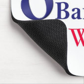 オバマのyes私達はマウスパッドできます マウスパッド (コーナー)